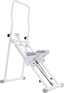New Home Fitness Stepper Folding Aerobic Climber Exercise Equipment Foldable Stair Sturdy and Durable Excellent Performance Structural Stability Suitable for Living Room Bedroom Office Gym