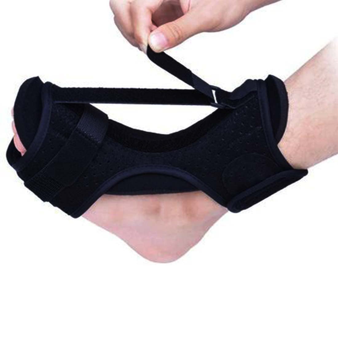 Férula Nocturna Ajustable y Transpirable para aliviar la Fascitis Plantar Férulas nocturnas para Fascitis Plantar Dolor de Tobillo Dolor de talón