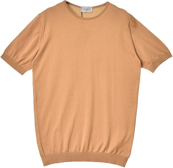 Amazon | [ジョンスメドレー] クルーネック半袖ニット Sサイズ BELDEN