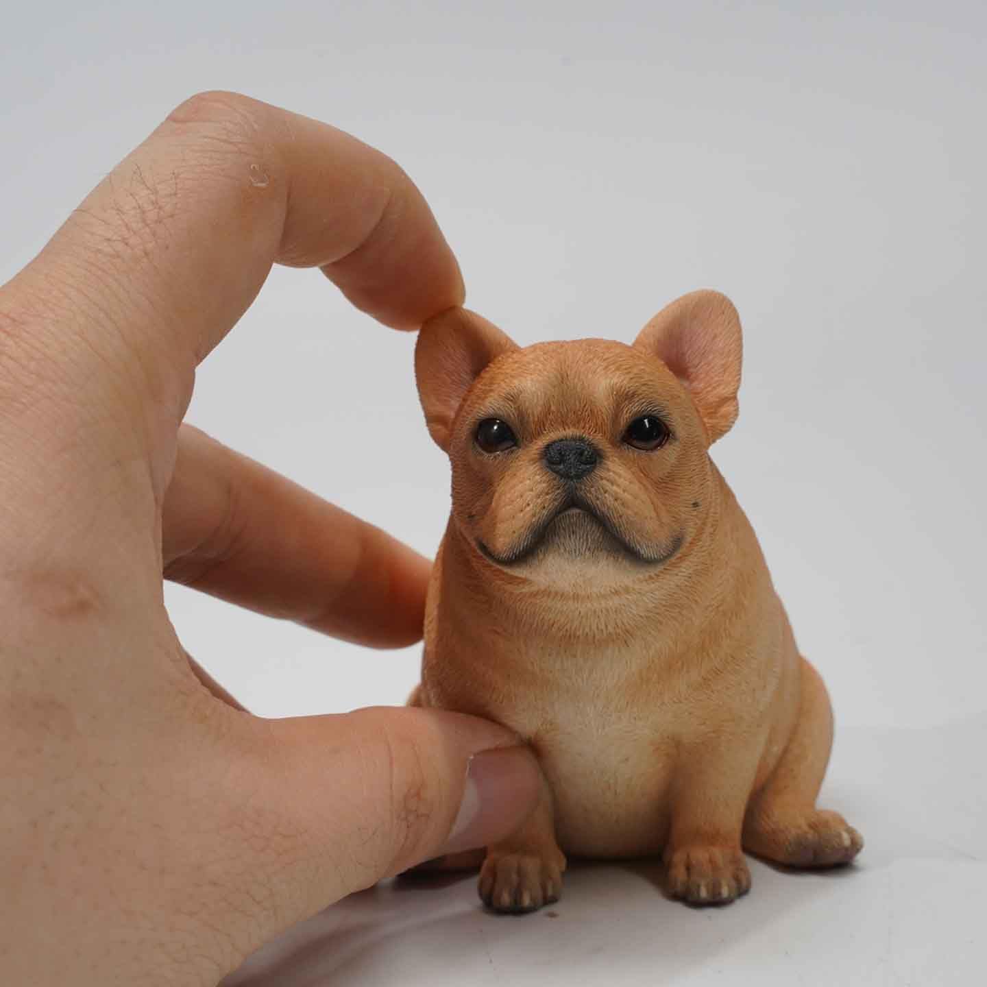 MMOS X JXK Cute and Silly Healing French Bulldog with Intricate Texture Details, Gift for Dog Person