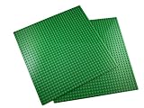 Apostrophe Games Classic Building Block Base Plates Compatible with All Major Brands 10' x 10' Green...