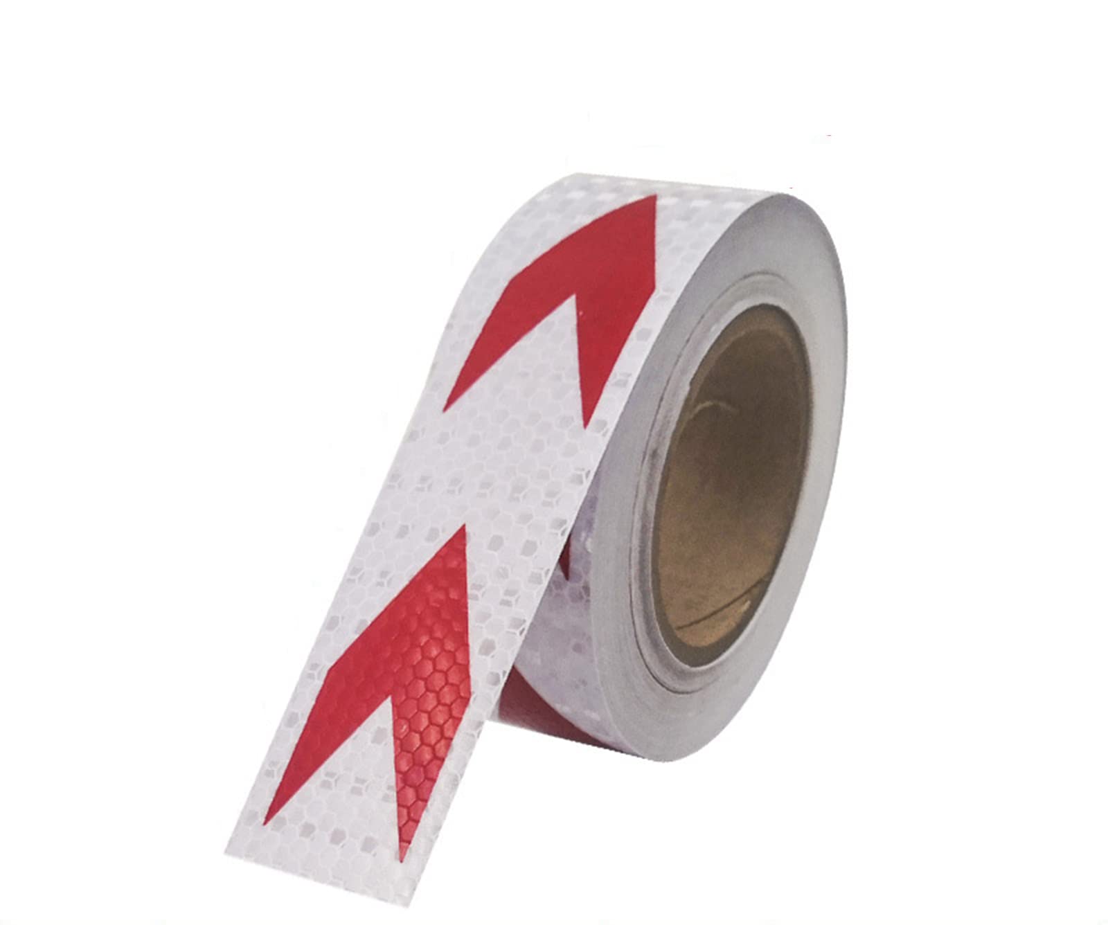 Cinta reflectante, cinta reflectante de señalización peligro, 5 cm x 25 m, impermeable, con vehículo por la noche, para instalaciones de transporte por carretera, vehículos y barcos. Recordatorio de