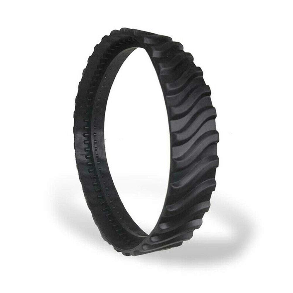 2 PNEUMATICI DI RICAMBIO GOMME DI RICAMBIO GOMME DI NATURA/PNEUMATICI A IMPUGNATURA PISCINE CERCHIO IN GOMMA PER CERCHI Zodiac MX8 MX6 free size Nero