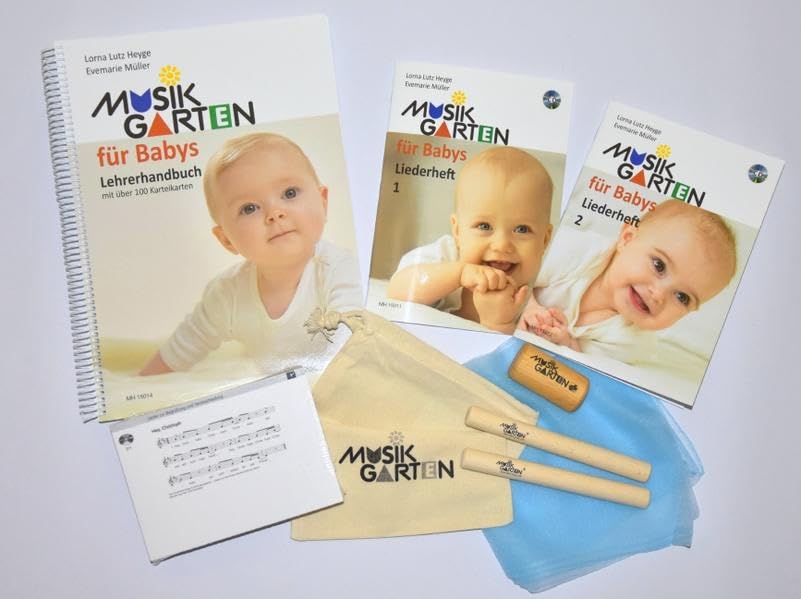 Musikgarten für Babys - Komplettpaket: Lehreranleitung + Liederhefte inkl. CD + Instrumentenpaket. Ausgabe mit CD. (Musikgarten: Gemeinsam musizieren... für Kleinkinder mit ihren Familien)