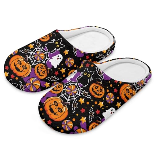 Indoor Slippers for Women Fluffy Warm Womens Men House Shoes for Bedroom Home