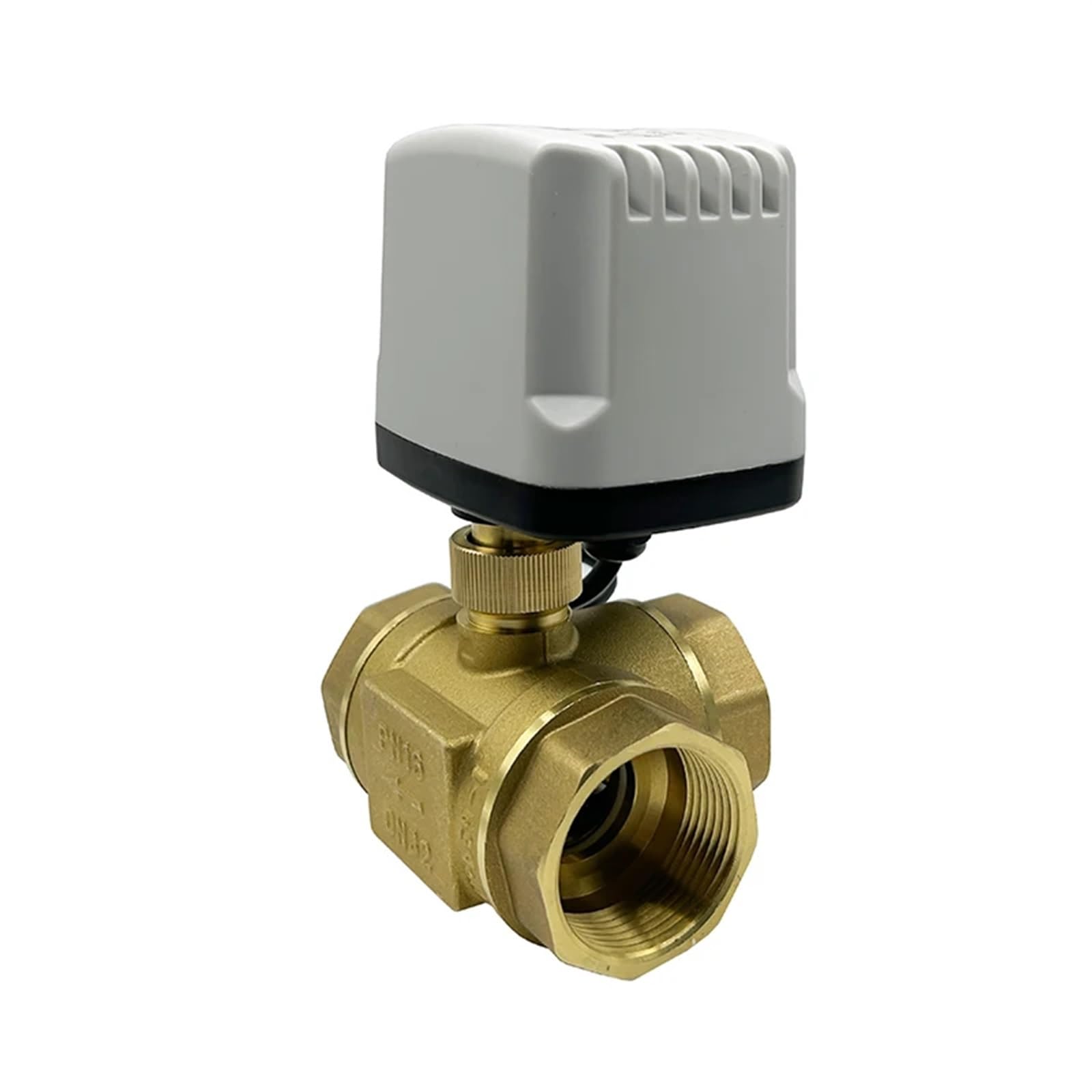 IP65 wodoodporny 3-drożny zmotoryzowany zawór kulowy DN15 DN20 DN25 DN32 3-przewodowy elektryczny zawór kulowy typu T 2 sterowanie (DN50,24VDC-CR02-L)