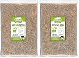 Guillermo | Arroz basmati integral BIO - Bolsa 2 kg. | 100% ecológico | Contiene minerales como el manganeso para activar el metabolismo | Hay quitarle todo el almidón (Paquete de 2)