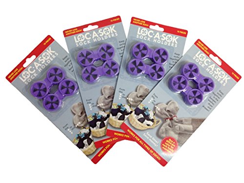 Image of Loc A Sok Sock Locks (Pack of 40 - All Purple)