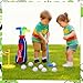 Teyva Daily 24 Pcs Plastic Mini Golf Clubs for Toddlers, Kids Golf Clubs Toy Set, Toy Balls for Kids Toddlers Outdoor Indoor Lawn Sports for Boys Girls