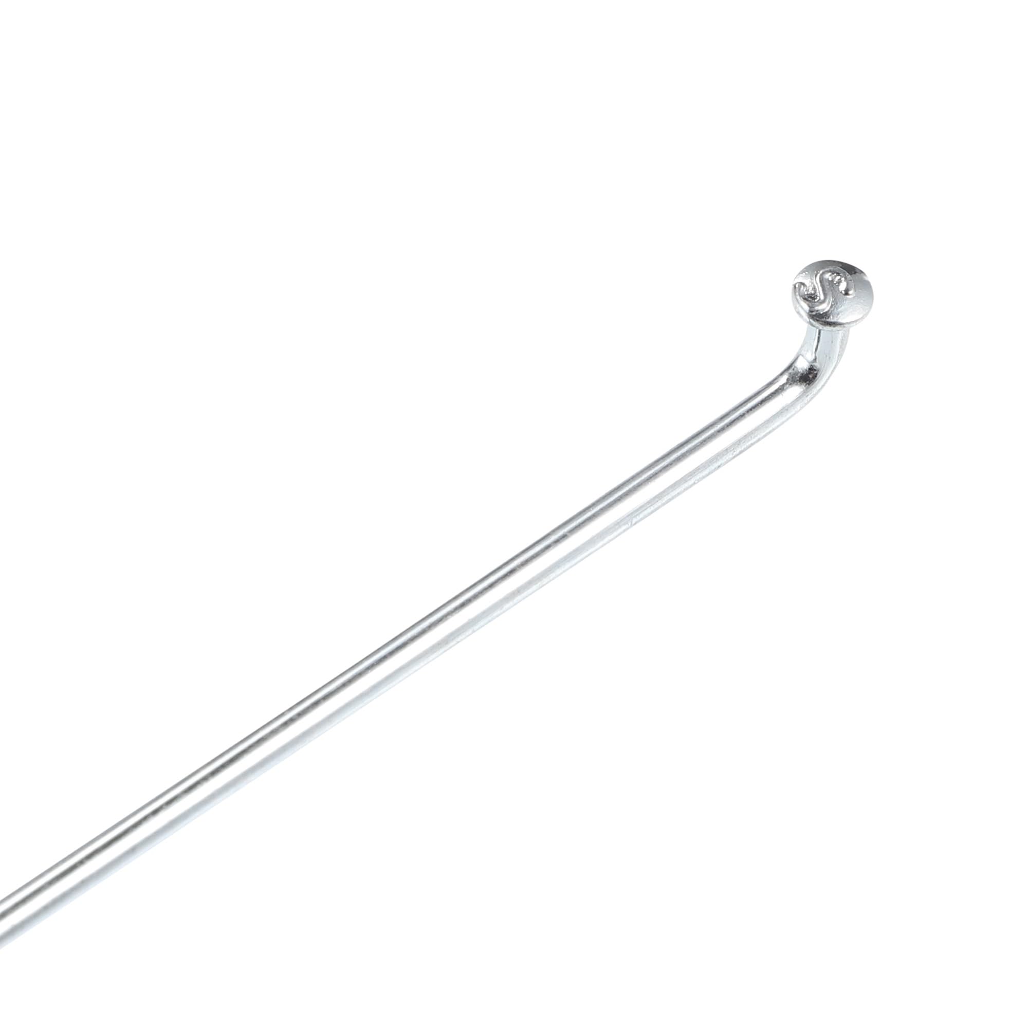 X autohaux 36 pezzi 14G J Bend raggi in acciaio per bicicletta 200mm