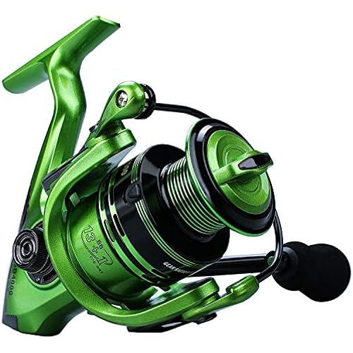 Fishing Reels,13+1BB Light Weight and Ultra Smooth Powerful Spinning Reels for Saltwater and Freshwater Fishing