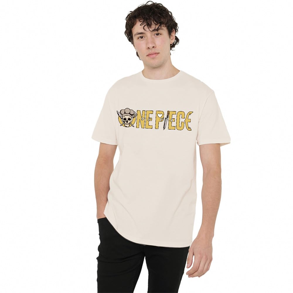 Netflix - One Piece Sanji Chef Logo T-Shirt - Small - Natural