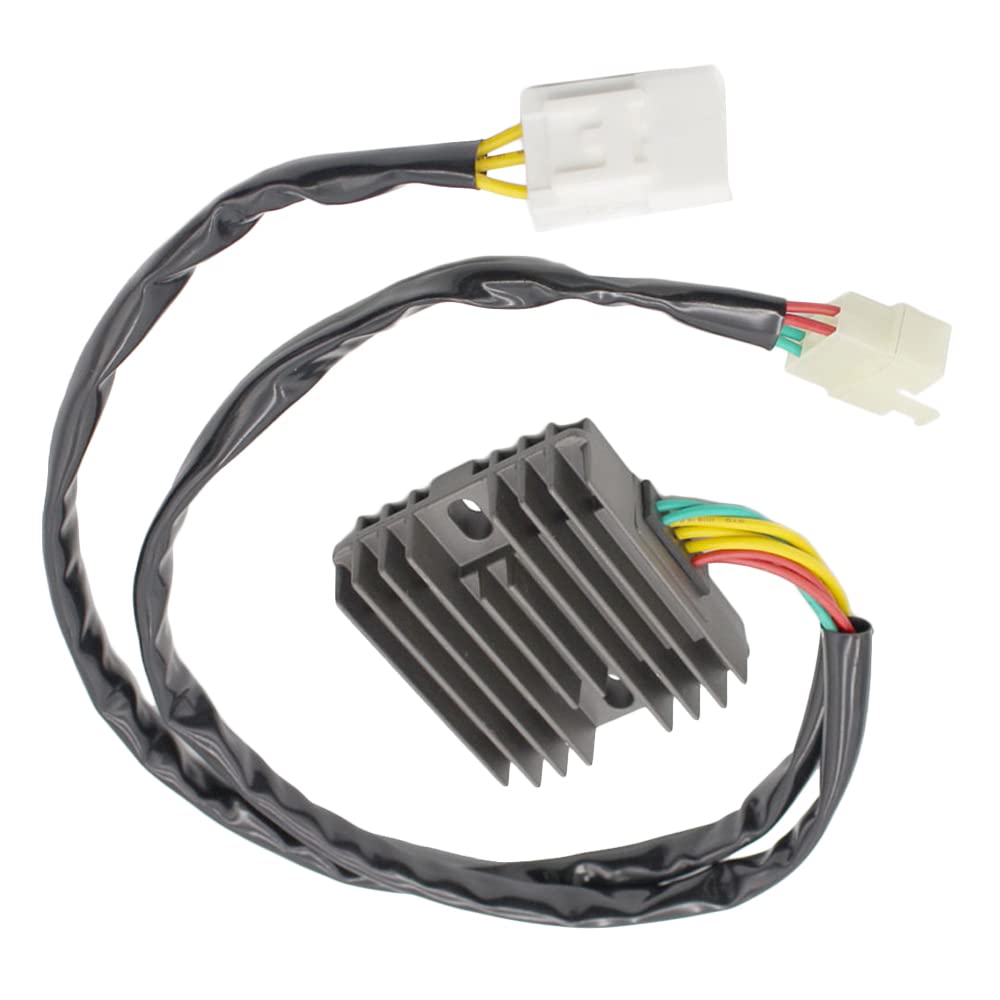 MACHSWON Rectificador regulador de voltaje de motocicleta, SH678PA SH678C-13, 31600-MEE-003, 31600-MEE-872, Compatible con Honda CBR F4i 600 2001-2006
