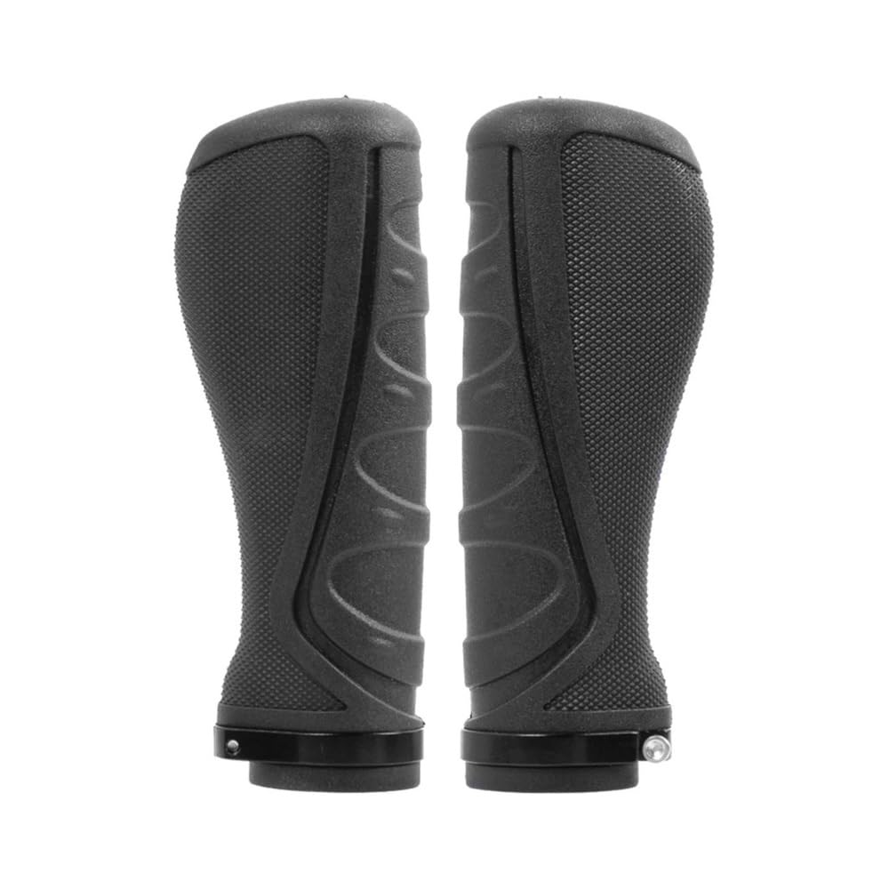 CBFMFVFROR Handlebar Grips Soft Rubber Electric Scooter fit for Inokim OX OXO fit for Zero 8X 10X Anti-slip Grip Handle Cover Strong Support Accessory(Black)