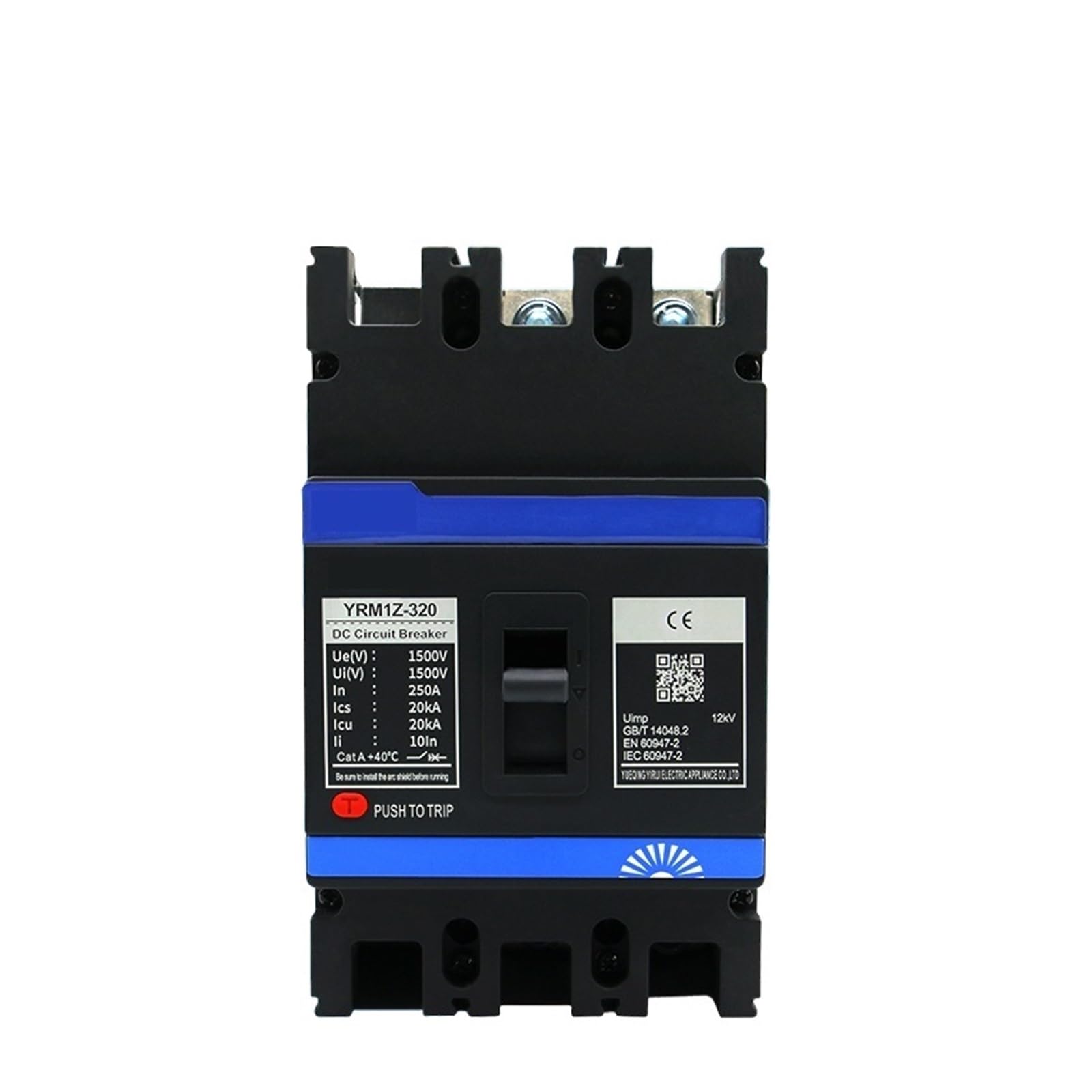 1 sztuk DC 3P1500V plastikowe pudełko wyłącznik obwodu MCCB główny przełącznik baterii słonecznej ochrona baterii słonecznej Ładowanie samochodu izolator baterii ( Kolor: 280A, rozmiar: 3P 1500V )
