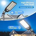 12000W Solar Lights Outdoor Waterproof with Motion Sensor, TW030 - Image 2