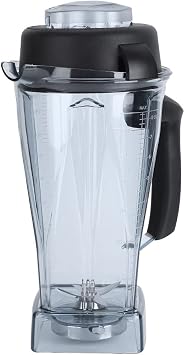 64oz Transparent Blender Container, Clear Mixer Cup Blender for Vitamix