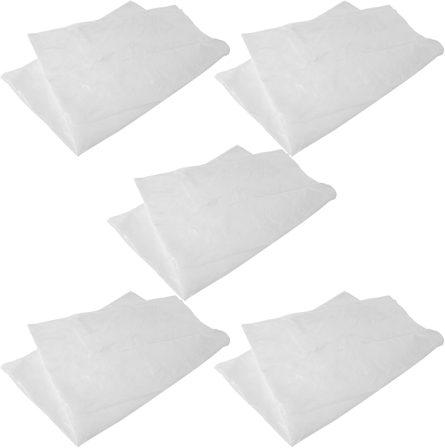 5pcs Reusable Plastic Balloon Storage Bag with Dust Protection and Large Capacity for Party and Household Use, Balloon Organizer Carrying Pouch