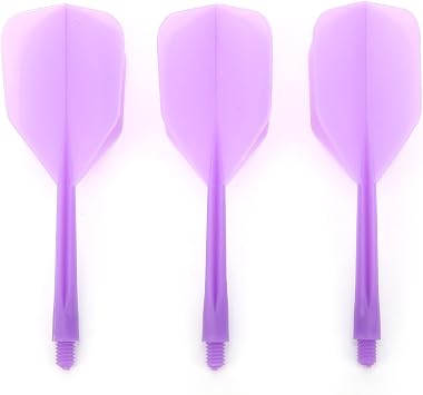 Bnineteenteam Integrated Dart and Flights, 3 Pcs 2BA ABS Anti-Break Integrated Dart and Flights