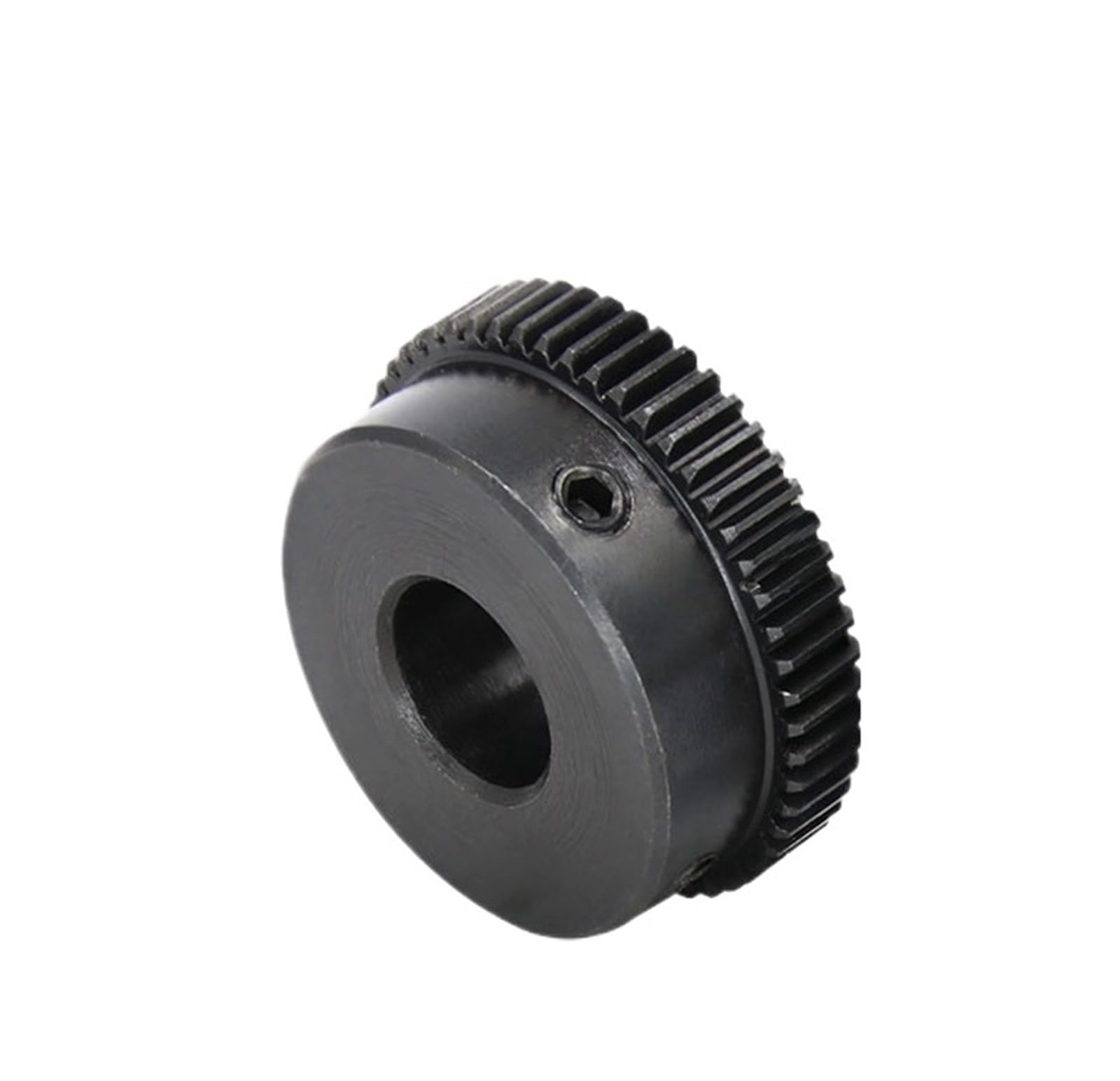 Bevel Gear Pinion Hardware Mechanical Worm Gear 0.5M-52T/55T Bore Size 6/8/10/12mm Mini Gear Wheel Carbon Steel Blackening Teeth Height 5mm Transmission Parts(8mm-0.5M - 52 Teeth)