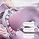 LORESJOY Muskeltherapie-Massagestab，360°-Abdeckung Anti Cellulite Massage Massagegerät Massageroller Roller, Faszienrolle Mit Griff, Griffe ultraportabel Massagegerät