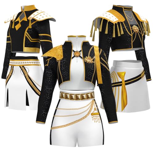 awlnany Demon Kpops Mira Cosplay Costume K Pop Cosplay for Women Girls Halloween Cosplay Hunters (130)