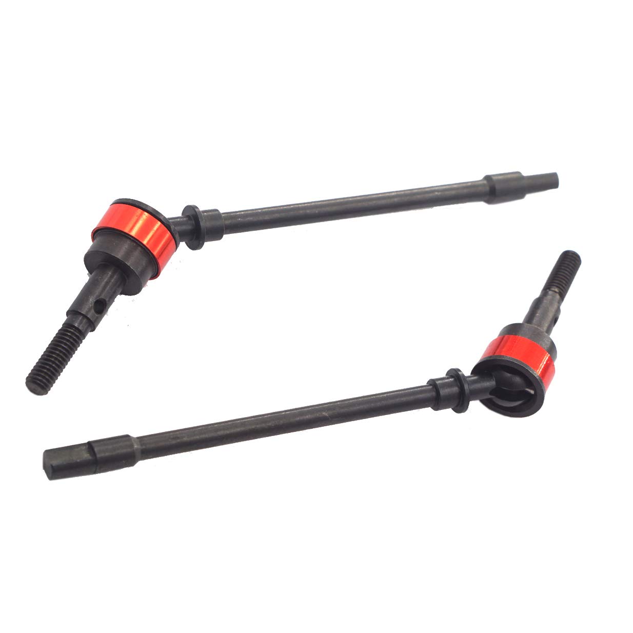 2PCS Vgoohobby Hard Steel CVD Drive Shaft Front Axle Dogbone Hop-Up Parts Compatible with Axial SCX10 1/10 RC Climbing Car Crawlers Buggy