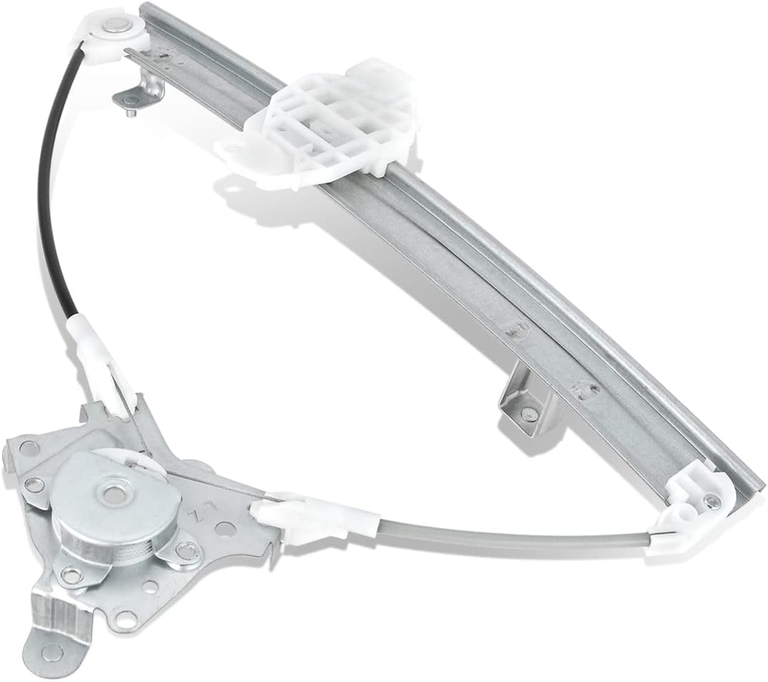 DNA MOTORING Rear Left Driver Side Power Window Regulator w/o Motor Compatible with 1996-2000 Elantra, 83403-29010, 83403-29011, 740-616, OEM-WR-0176