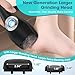 Callus Remover for Feet Foot Scrubber - 3 Speeds & with Holder, Portable Pedicure Tools Kit Foot File Callus Remover, Waterproof Professional Pedicure Tool Foot Care for Deadskin Hard Cracked Dry Skin