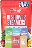 Cleverfy Shower Steamers Aromatherapy – Stocking Stuffers for Women, Teens and Wife – Christmas Gifts for Women and Teen Girls – White Elephant Gifts for Adults – 18 Tablets