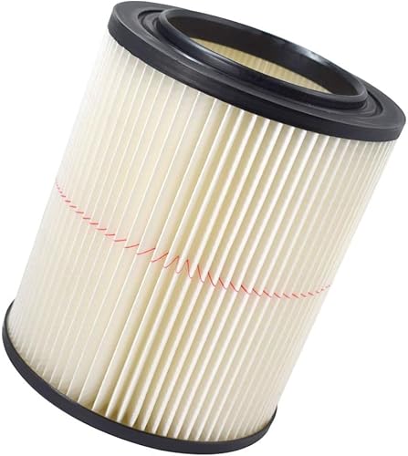 Miniatura 5 de Filtro de repuesto para aspiradora 97457 VF6000 compatible con Ridgid Shop Vac de 5-20 galones para aspiradoras húmedassecas WD5500 WD0671 WD6425