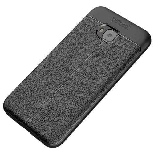 ebestStar - etui kompatybilne z Asus Zenfone 4 Selfie Pro, ZD552KL, skórzane etui na telefon komórkowy, etui ochronne z TPU, elastyczne silikonowe etui, czarne + szkło pancerne