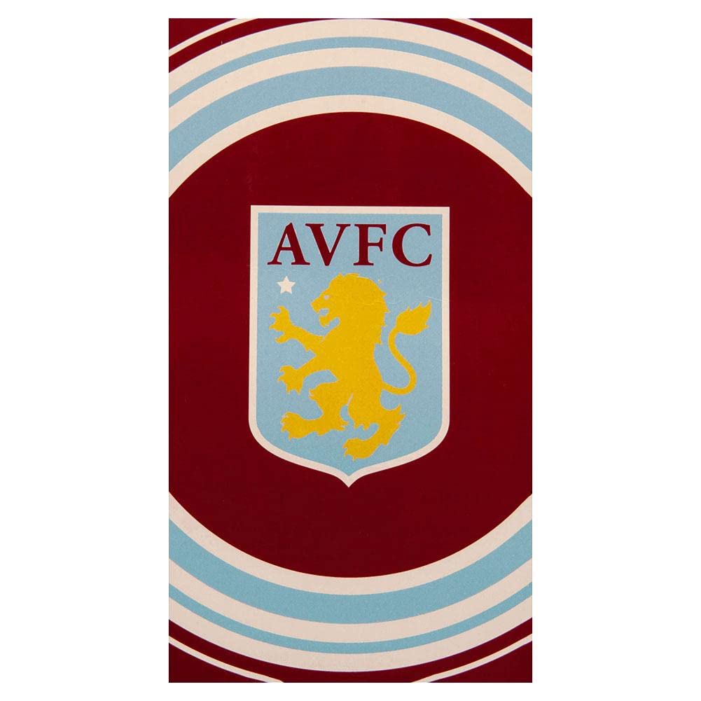 Aston Villa FC TOWEL PULSE - 55in x 28in - Football Gift