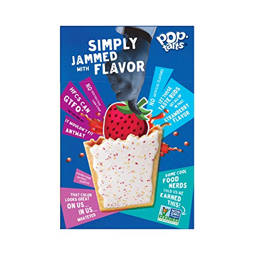Simply Pop-Tarts, Toaster Pastries, Frosted Harvest Strawberry, Non-Gmo Project Verified, 13.5Oz Box (8 Count) #TOP7