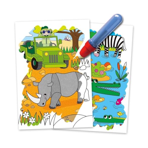 Galt Toys, Water Magic - Safari, Colouring Books for Children Ages 3 Years Plus, Multicolor, Mediano - Image 3