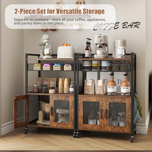Hencawima Coffee Bar Cabinet