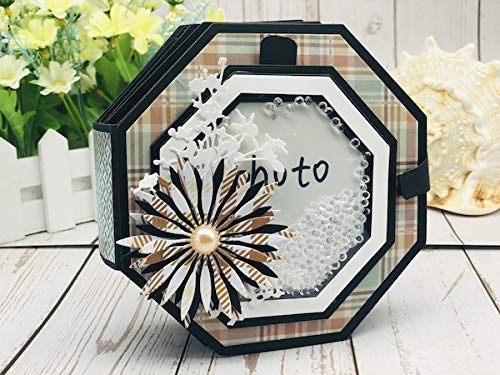 Matrices de découpe boîte à friandises en métal pour scrapbooking et découpe de cartes