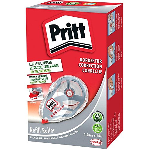 Preisvergleich Produktbild Pritt Refill Roller 4,2mm / Z4SDH weiß Korrektur Refill Roller Inh.14 m