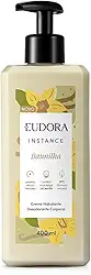 Eudora Creme Hidratante Desodorante Corporal Instance Baunilha 400ml