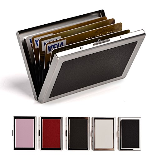 Eastnights EA2702C Rfid Credit Card Holder Metal Credit Card Case Wallet Business Card Holder cover