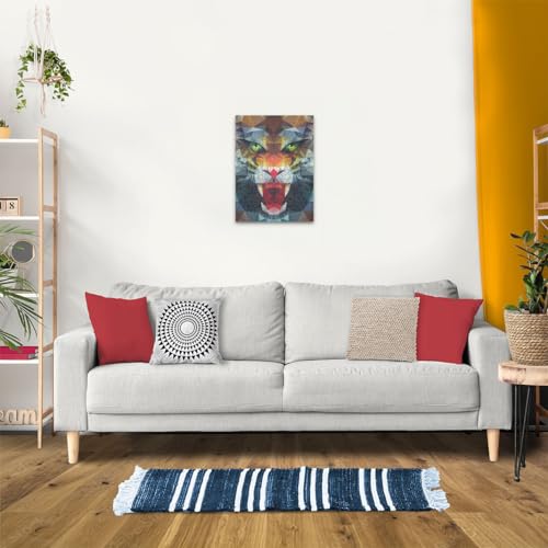 Puzzle 500 pièces : Lion de polygone Ravensburger France - vue 7