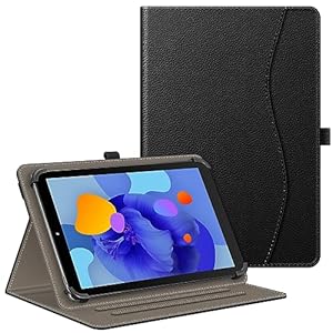 FINTIE Universal Case for 9-11 inch Tablet - [Hands Free] Multi-Angle Viewing Stand Cover for 9" 10" 11" Tablet, Compatible with Samsung/Lenovo/SVITOO/TABWEE, Black