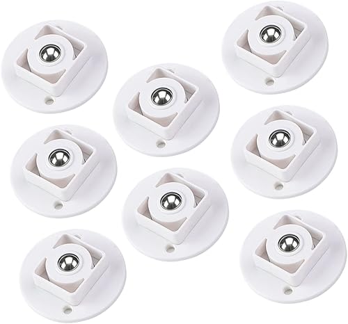 DOITOOL Polea universal de 16 piezas en la parte inferior de la caja, basurero resistente, ruedas giratorias, ruedas para muebles, rodillos de DOITOOL Polea universal de 16 piezas en la parte inferior de la caja, basurero resistente, ruedas giratorias, ruedas para muebles, rodillos de