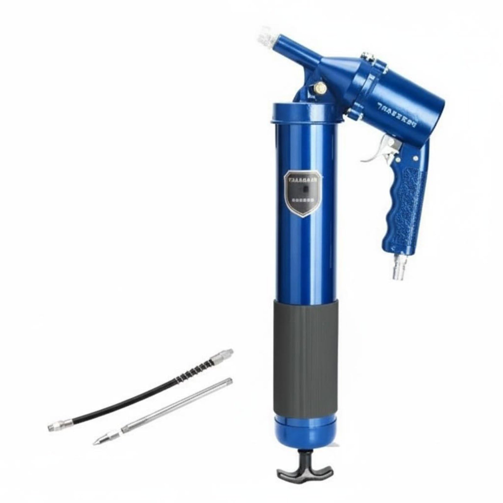 Fettpresse Schmiergerät Schmierpistole Pneumatikpresse mit Aluminiumlegierungskopf Leckagearmen Dichtungen Und Starker Förderleistung für Werkstatt, color to 2