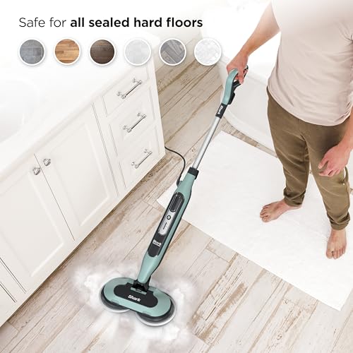Shark Steam & Scrub Steam Mop, All-in-One Hard Floor Cleaner, Grey, S8001 - image 9