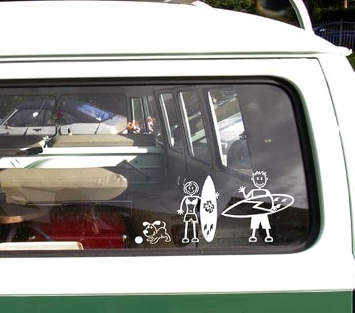 My Stick Figure Family Adesivi Famiglia Stickers