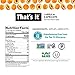 That's it. Apple + Apricot 100% Natural Real Fruit Bar, Best High Fiber Vegan, Gluten Free Healthy Snack, Paleo for Children & Adults, Non GMO No Added Sugar, No Preservatives Energy Food (12 Pack)