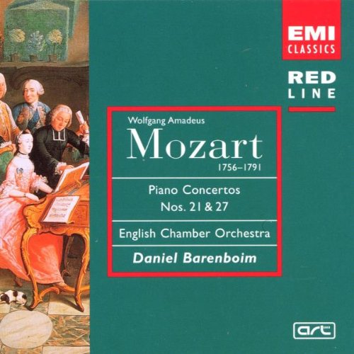 Piano Concerti 21 & 27 [Audio CD] Mozart; Barenboim and English Chamber Orchestra