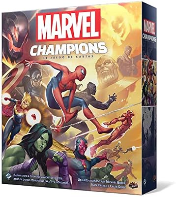 Fantasy Flight Games | Marvel Champions: El Juego de Cartas | Juego de Estrategia y Superhéroes Cooperativo | A Partir de 14 Años | De 1 a 4 Jugadores | 45-90 Minutos por Partida | Español
