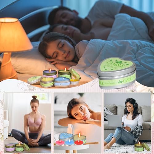 JUYRLE Kit de fabricação de velas - 73 peças de suprimentos para fazer velas, artes e artesanato DIY